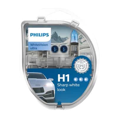 Philips Bulbs H1  55W White Vision