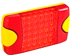 H-HY58R 9-33V DC Hella Duraled Red Tail Light